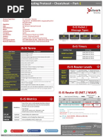 IS IS Routing Protocol Part 1 Cheatsheet Network Walks