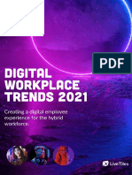 Digital Workplace Trends 2021: Focus on Employee Experience