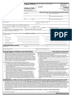 Federal PLUS Loan Application and Master Promissory Note