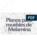 Un Manual Con Planos Para Hacer Muebles de Melamina