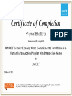 UNICEF Gender Equality CCCs - Prajwal Bhattarai