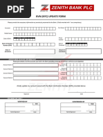 BV N Update Form