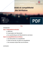 Attractivité Et Compétitivité Des Territoires