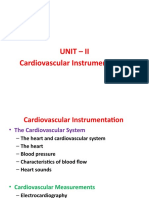 Unit - Ii Cardiovascular Instrumentation