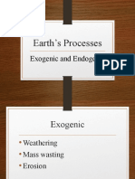 Earth's Processes: Exogenic and Endogenic