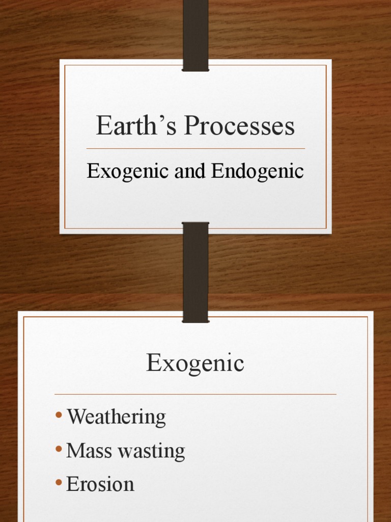 Exogenic And Endogenic Processes Pdf – PZJH