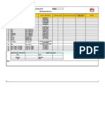 No. List Cards /component in RBS Product Code Serial No. (Warehouse) Standard Quantity Dismantled Qty (Huawei) Remarks Actually Received (Warehosue)