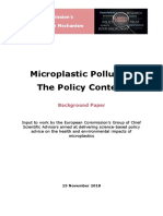 Microplastic Pollution Policy-context