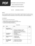 BFC 5175 Management Accounting Notes