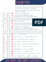 Use Short and Simple Sentences: March, Monday, Paris, Maths..