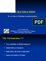 Mechanisation: It's A Men To Machine Transformation