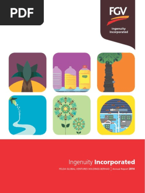FGV Annual Report 2014  PDF  Palm Oil  Sustainability