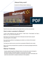 Things You Should Know About Walmarts Refund Policysanlw