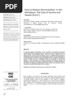 How Stop Discrimination in The Workplace