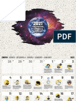 2021 CAS Calendario Cientifico Escolar Impresion A4