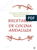 Recetario de cocina andaluza