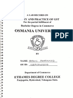 Lab Record Front Page and Certificate Sample