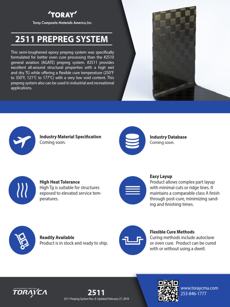 2511 Prepreg System Overview | PDF | Materials | Materials Science