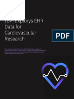 IBM Explorys EHR Data For Cardiovascular Research