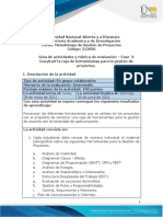 Guia de Actividades y Rúbrica de Evaluación - Fase 3 - Construir La Caja de Herramientas para La Gestión de Proyectos