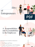 Social Responsibility of Entrepreneurs