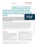 Current Opinion: Pulmonary Circulation