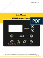 GC2111 Genset Controller User Manual