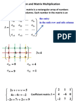 A A A A A A A A A A: 1.4 Matrix Notation and Matrix Multiplication