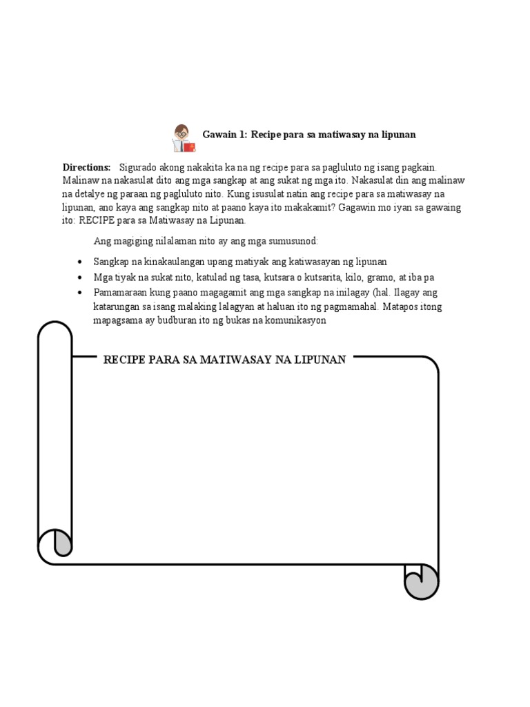 recipe-para-sa-matiwasay-na-lipunan-sample-pdf