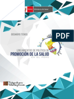 Lineamientos de Política de Promoción de La Salud en El Perú Documento Técnico20190716-19467-Lx5k3y