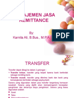 MANAJEMEN JASA REMITTANCE