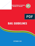 Bail Guidelines