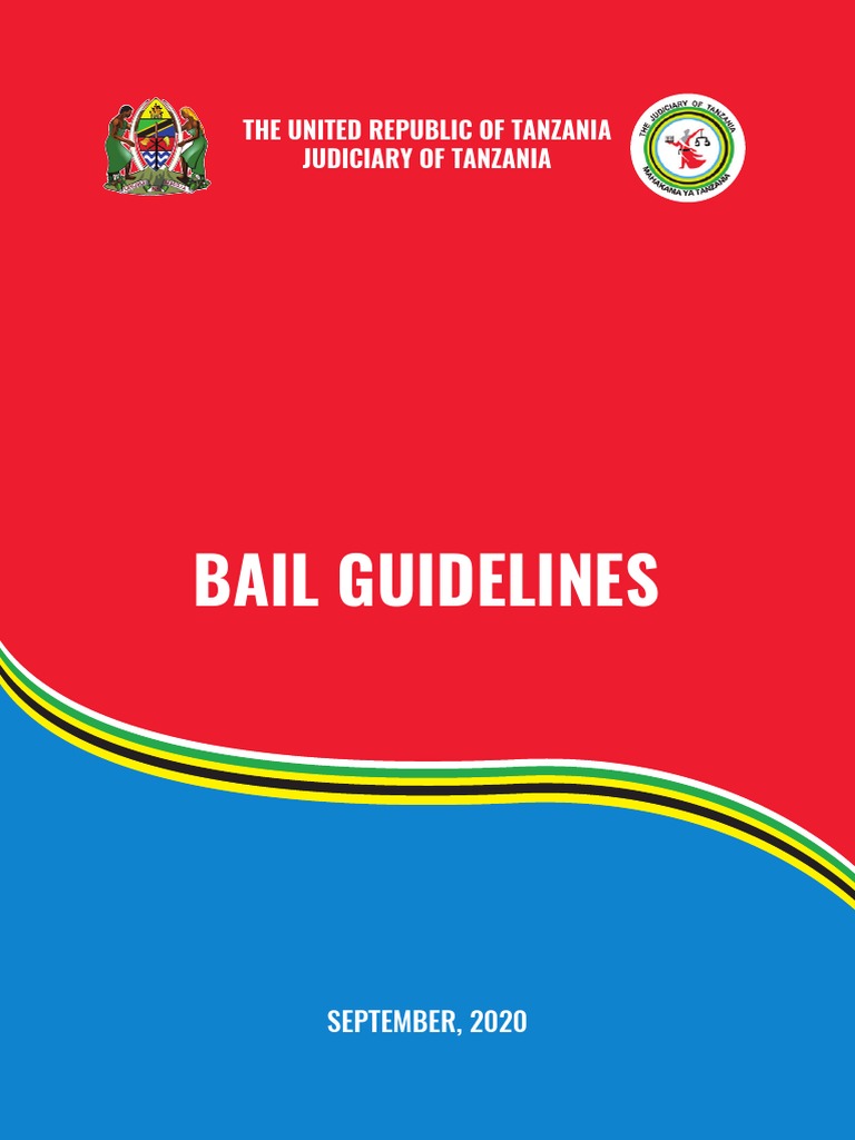 Bail Guidelines | PDF | Bail | Criminal Procedure In South Africa