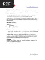 Monomer Polymer Ws