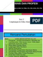 Sesi 3 Etika Dan Lingkungan Profesi