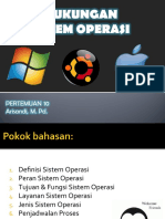 Pertemuan 11 - Dukungan OS New