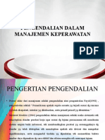 Pengendalian Dalam Manajemen Keperawatan