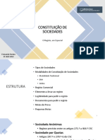 FTC Constituição de Sociedades UMinhoExec 15-04-2021