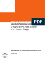 Urban Poverty, Food Security and Climate Change: International Institute For Environment and Development