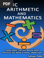 VEDIC ARITHMETIC and MATHEMATICS Speed Math Tips and Mental Math Shortcuts You Need To Know... Made Easy!