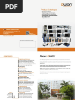 OWON Product Catalogue v3.3.6