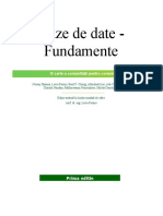 Baze de Date - Fundamente