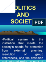 Politics AND Society