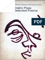 (Vasko Popa) Selected Poems