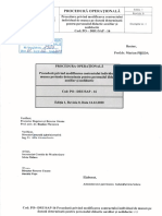 Procedura Operationala CIM Determinat