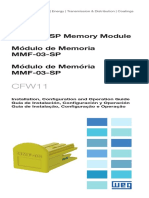 MMF-03-SP Memory Module Módulo de Memoria MMF-03-SP Módulo de Memória MMF-03-SP