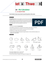 SAT Practice Questions