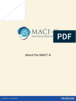 About The MACI-II