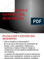 Diapositivas Planeacion y Gestion Del Desempeño