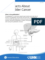 Quick Facts About Gallbladder Cancer